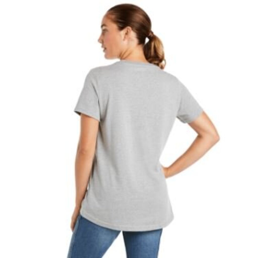 10035283 Women's Plus Size Rebar Cotton Strong Logo T-Shirt