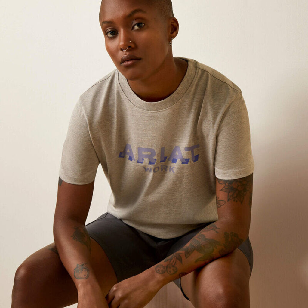 10043354 WMS Rebar Cotton Strong Logo T-Shirt