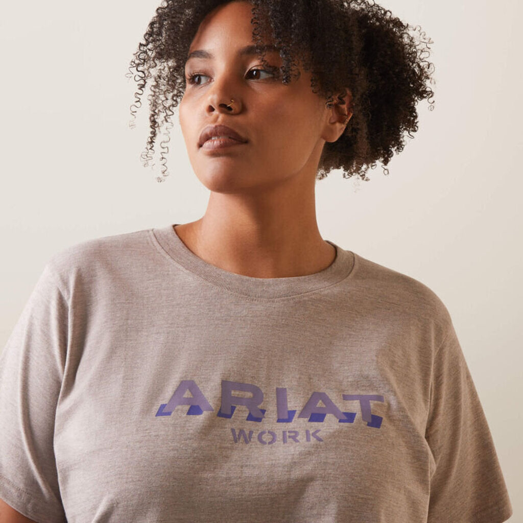 10043354 WMS Rebar Cotton Strong Logo T-Shirt