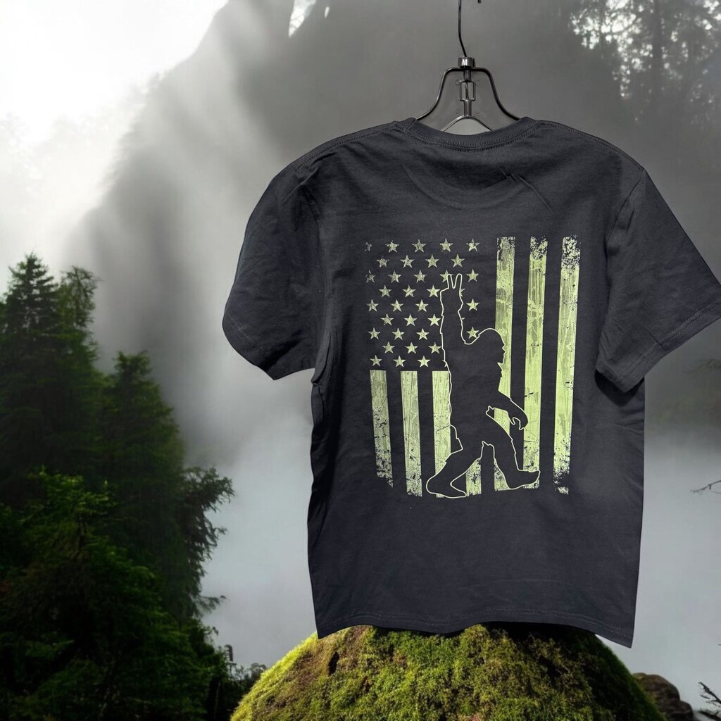 Bigfoot Camo Flag Tee