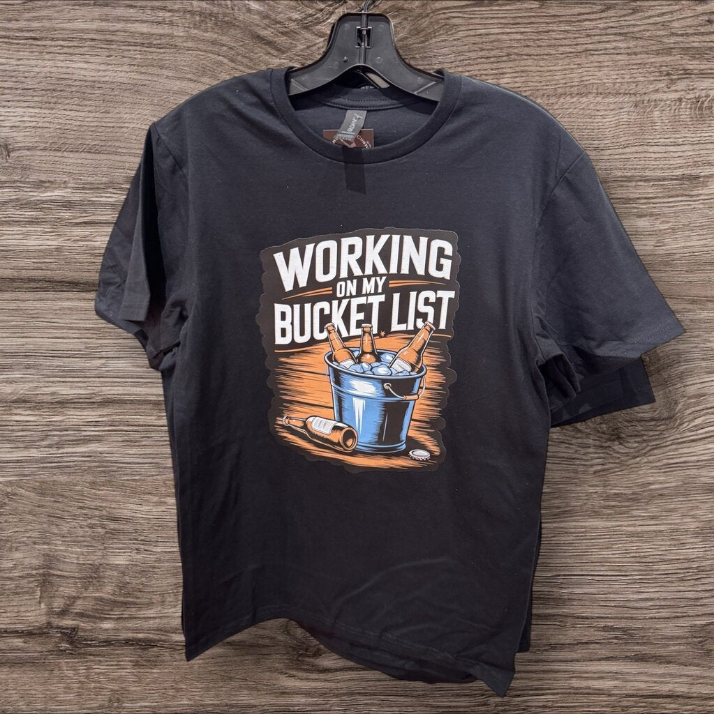 BUCKET LIST BLACK TEE